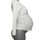 Blusa blanca maternidad Talla G